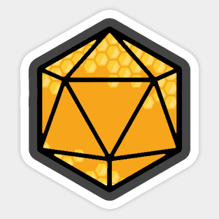 Honeycomb D20 Sticker